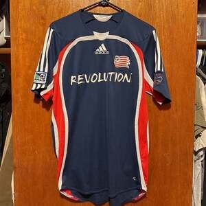 Adidas New England Revolution MLS Soccer Jersey